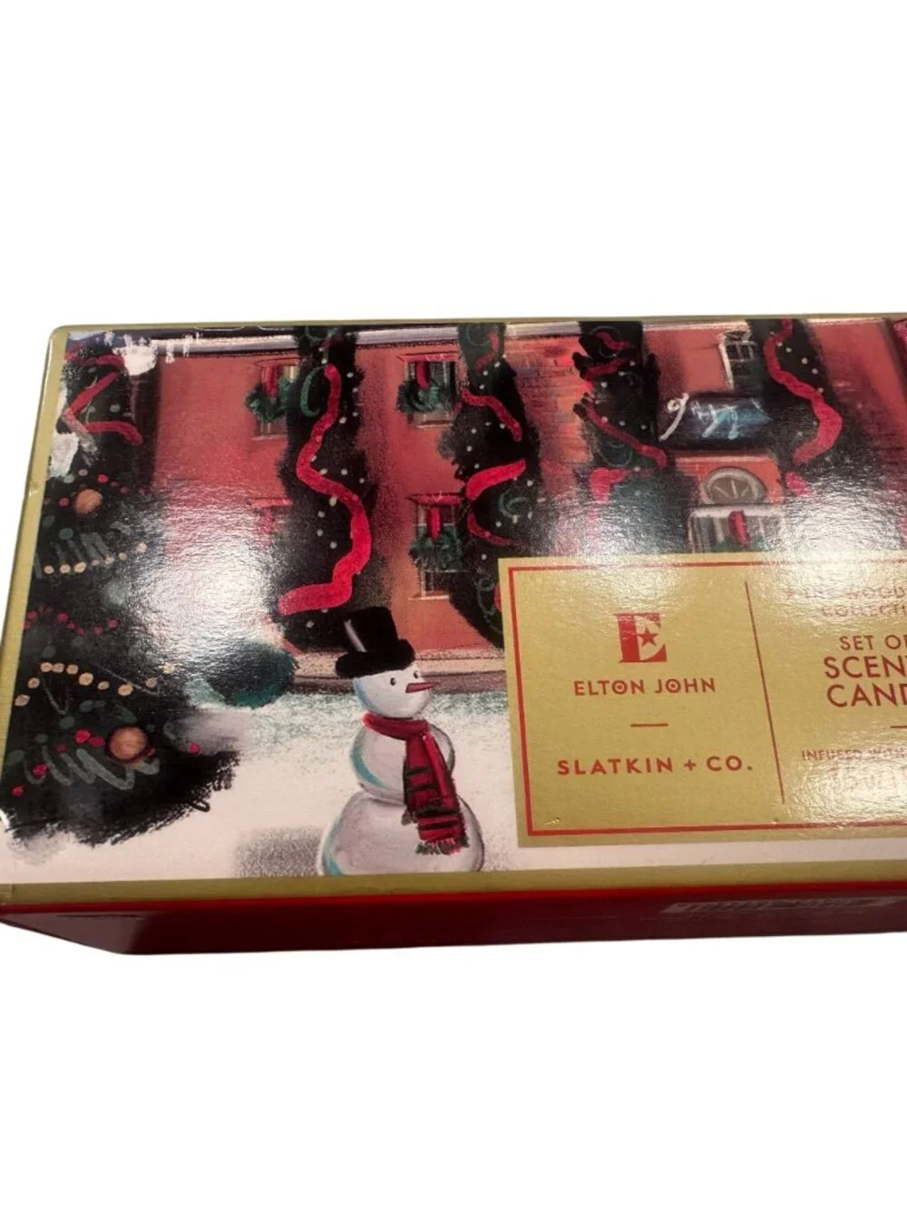 Elton John The Woodside Collection Set 3 Scented Candles Slatkin Essential Oils
